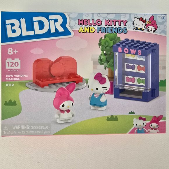 Hello Kitty and Friends bricks - Bow Vending Machine building BLDR -  new - Picture 1 of 10